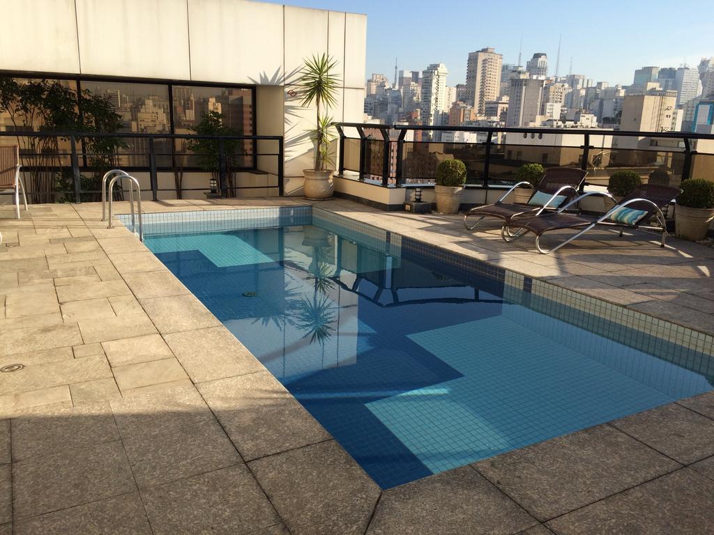Apartamento Flat Nos Jardins São Paulo Exteriör bild